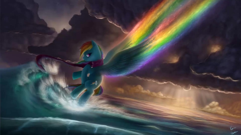 Sonic Rainboom My Little Pony Live Wallpaper