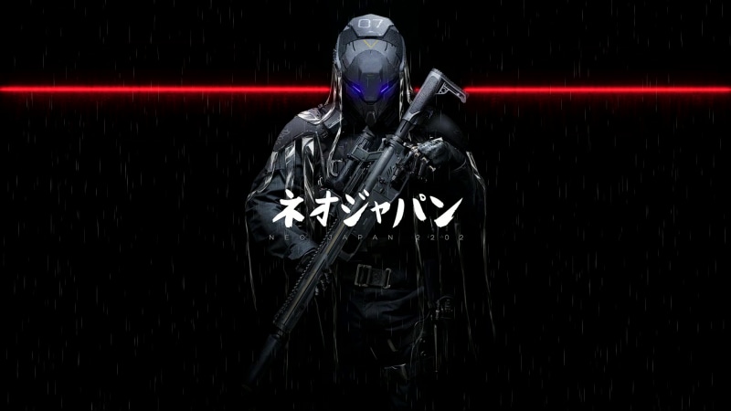 Neo Japan 2202, cyborg, futuristic, science fiction, sniper rifle Live Wallpaper