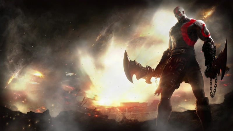 Kratos Ashes GOW Live Wallpaper
