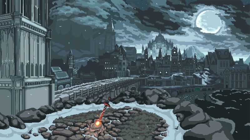 Dark Souls 8 Bit Live Wallpaper