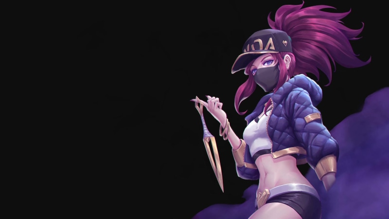 kDA Akali LOL Live Wallpaper