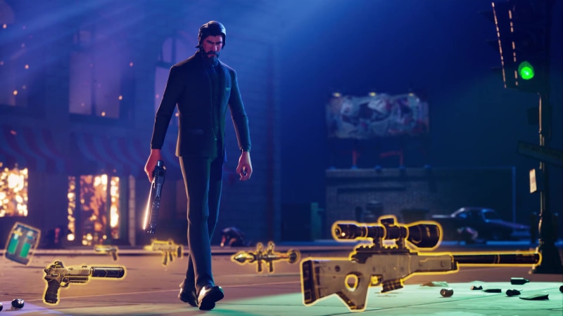 John Wick Fortnite Live Wallpaper