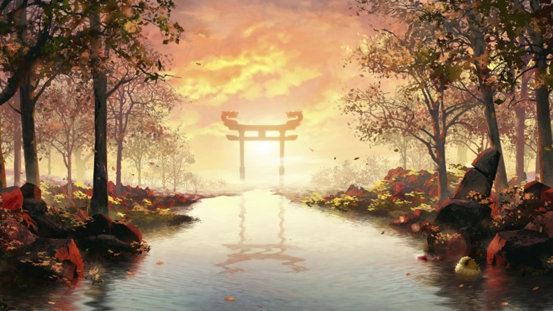 Japanese Arch Live Wallpaper