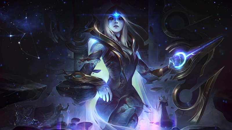 Cosmic Queen Ashe Live Wallpaper