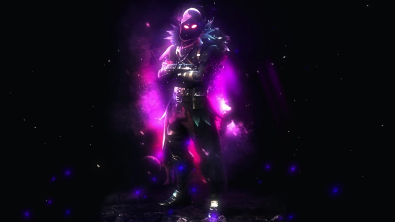Raven Embers Fortnite Live Wallpaper