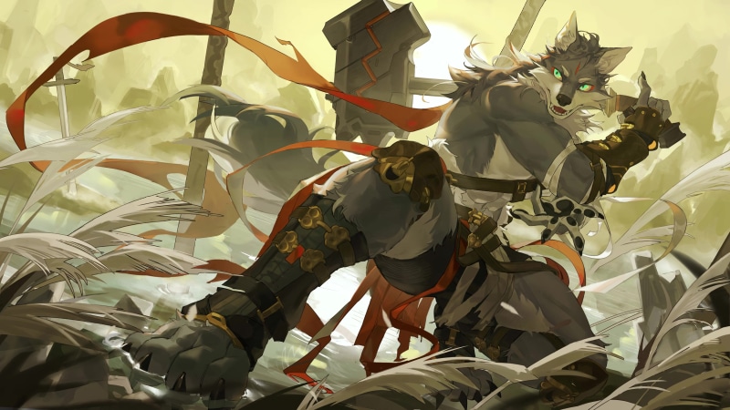 Wolf Warrior Live Wallpaper