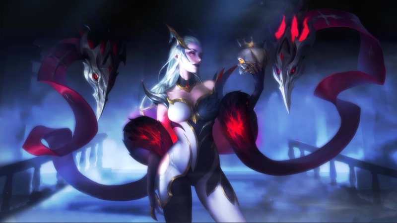 League of Legends Dark Evelynn Live Wallpaper
