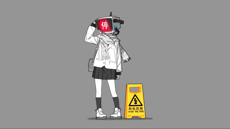 Signal Lost Live Wallpaper