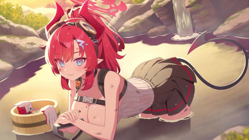 Megu L2D 4K Blue Archive Live Wallpaper