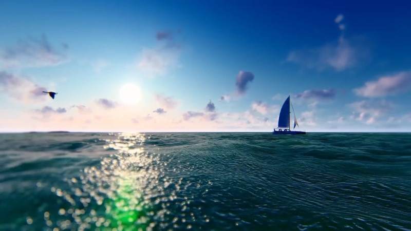 Sailboat Ocean Live Wallpaper