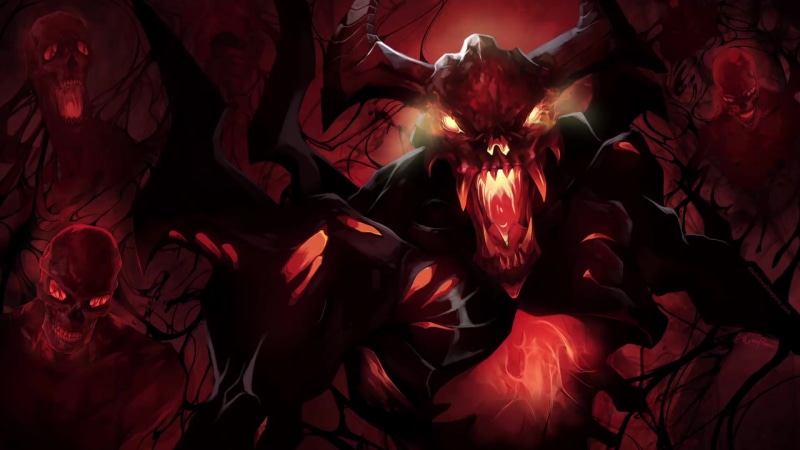 Dota2 Shadow Fiend Live Wallpaper