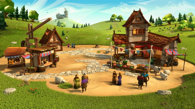 Cute Village, Online games, Building an empire, Empire Live Wallpaper