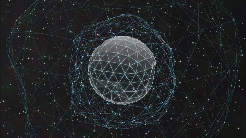 Sphere Wire Mesh Live Wallpaper