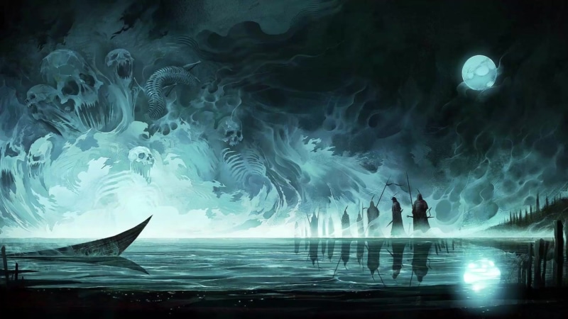 Skull Souls World of the dead Live Wallpaper