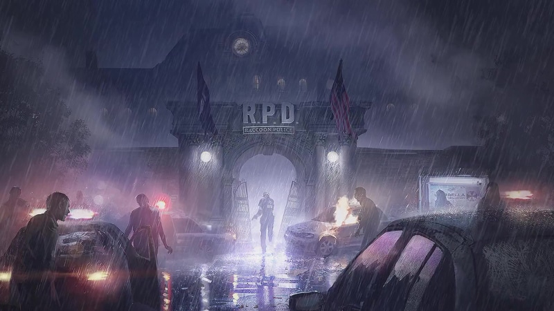 Resident Evil 2 Remake RPD Live Wallpaper