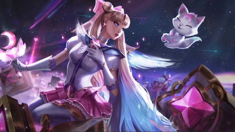 Star Guardian Seraphine And Bao Live Wallpaper