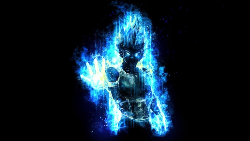 Vegeta Super Saiyan Blue Evolution 4K Live Wallpaper