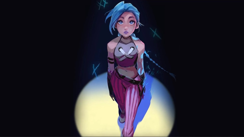 Jinx Arcane League Of Legends Live Wallpaper