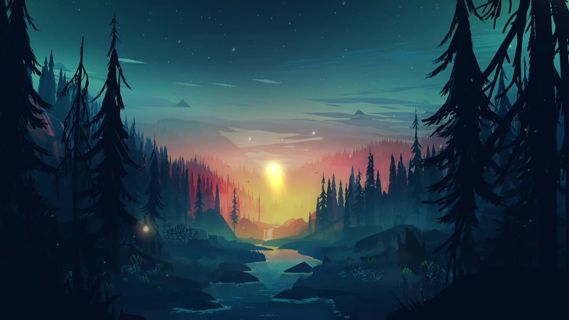 Firewatch 4K Live Wallpaper