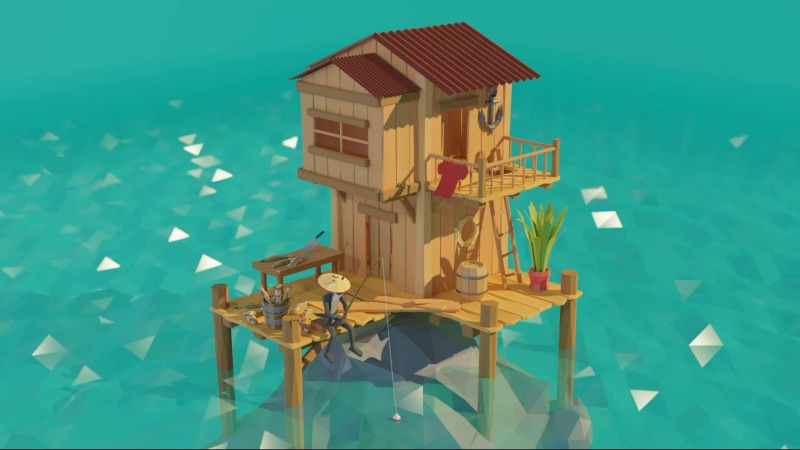 Fishing Shack Live Wallpaper