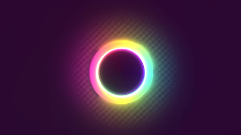 Deep RGB Circle Live Wallpaper | 1920x1080