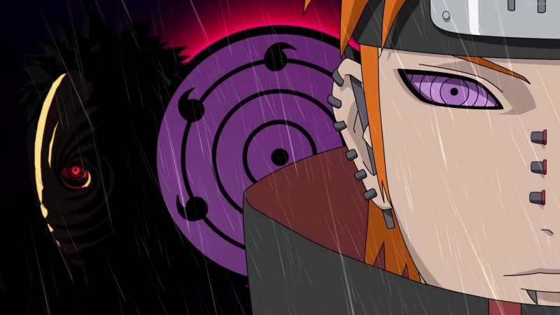 Pain and Obito Live Wallpaper