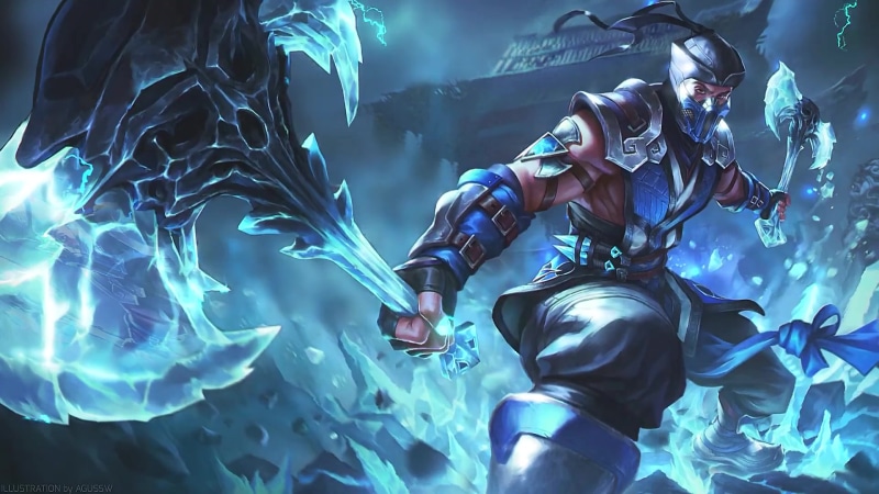 Sub Zero with Axes Live Wallpaper