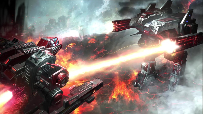 Fearea, Robot battle Live Wallpaper