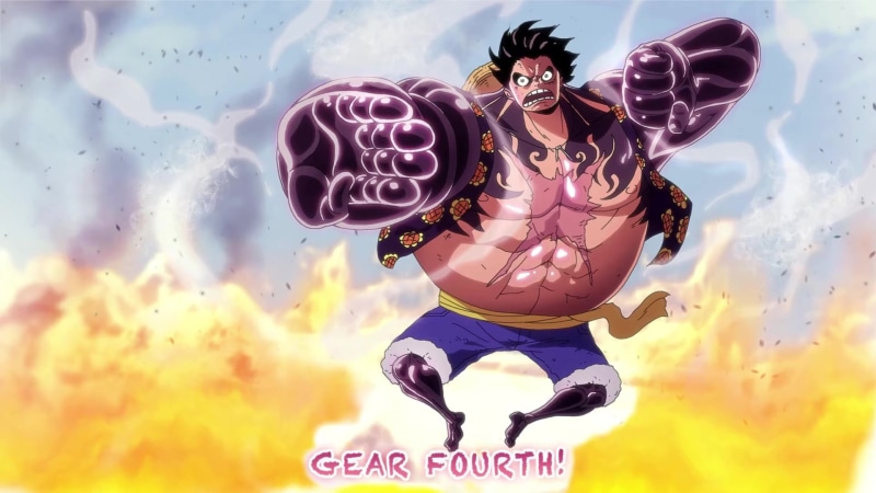 One piece Luffy Gear 4 Live Wallpaper