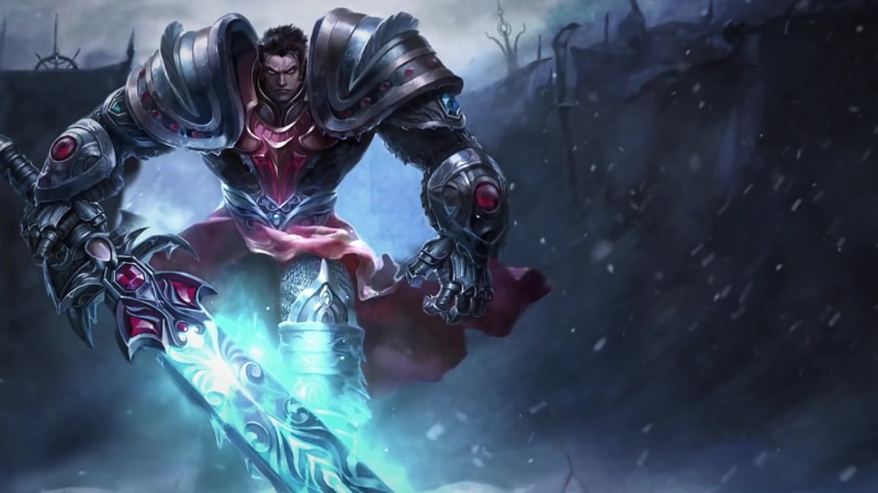 Dread knight Garen LOL Live Wallpaper