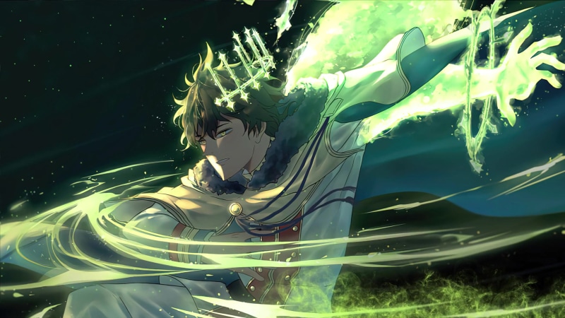 Yuno Grinberryall Black Clover Live Wallpaper