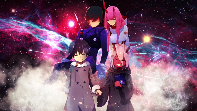 Darling in the Franxx zero two and hiro Live Wallpaper
