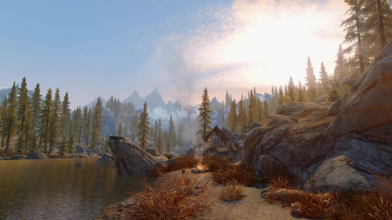 Solitude Sawmill Skyrim SE Live Wallpaper