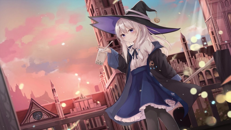 Wandering Witch The Journey of Elaina Majo no Tabitabi Live Wallpaper