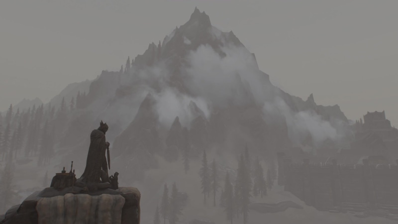 The Lone Warrior Skyrim SE Live Wallpaper