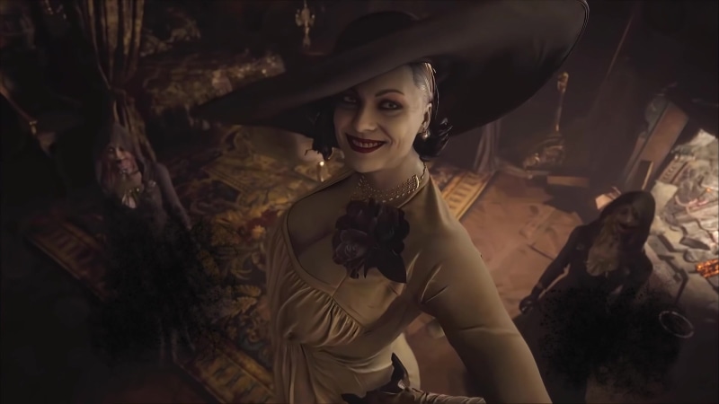 Alcina Dimitrescu Resident Evil Village Live Wallpaper