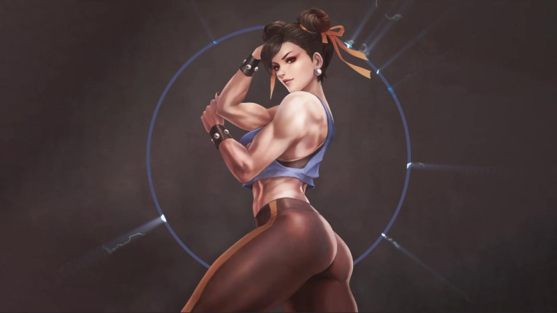 Chun Li Street Fighter Live Wallpaper