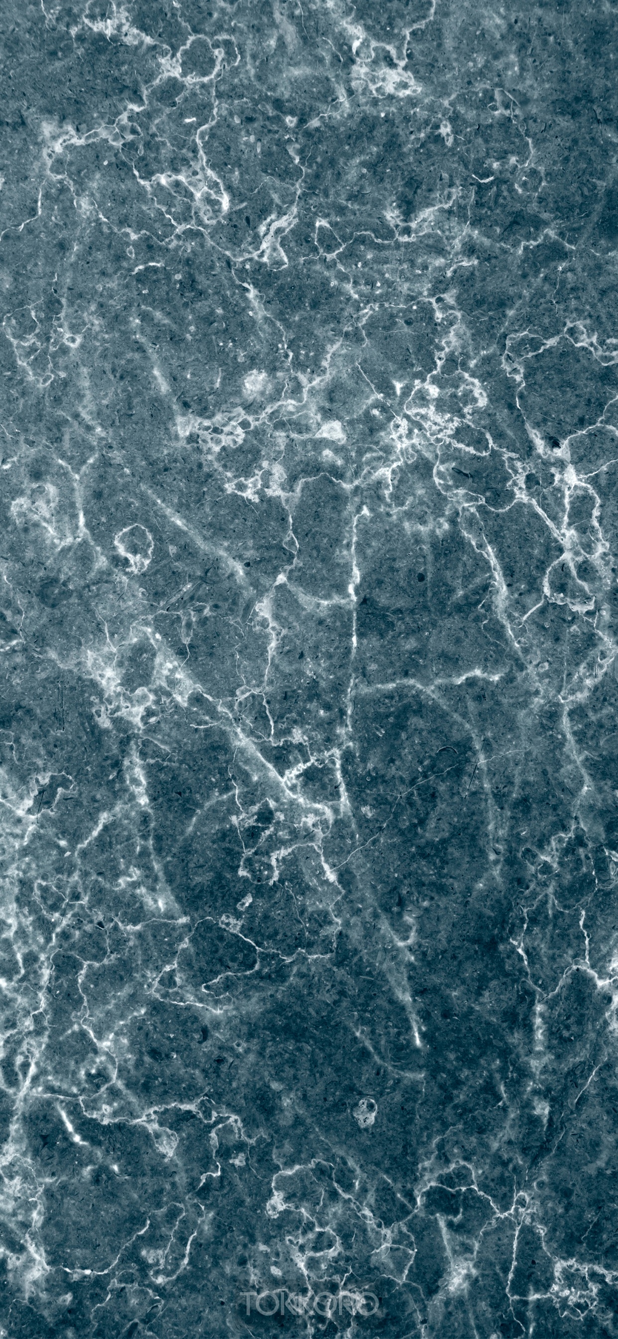Dark blue marble texture with white veins HD Phone Wallpaper