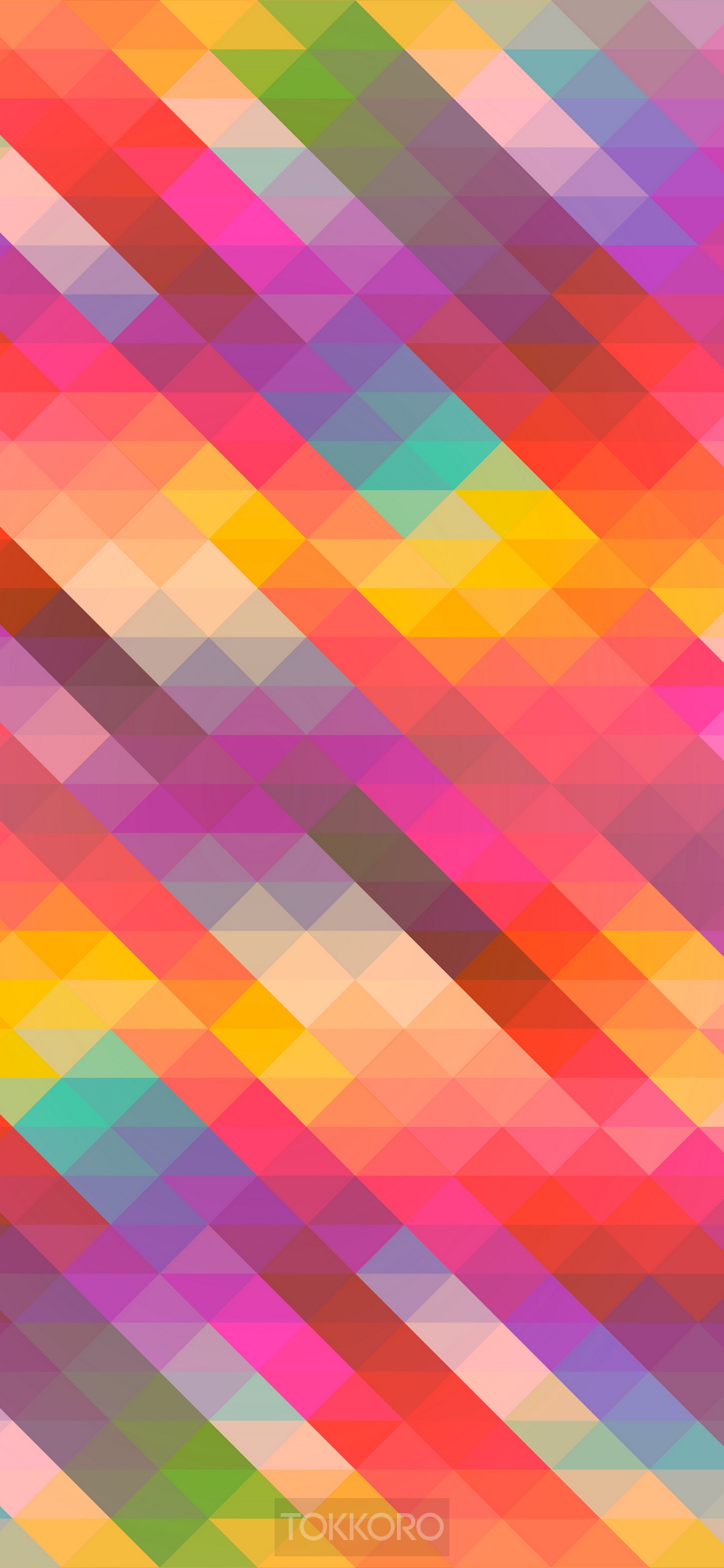 Abstract geometric multicolor pattern wallpaper HD Phone Wallpaper