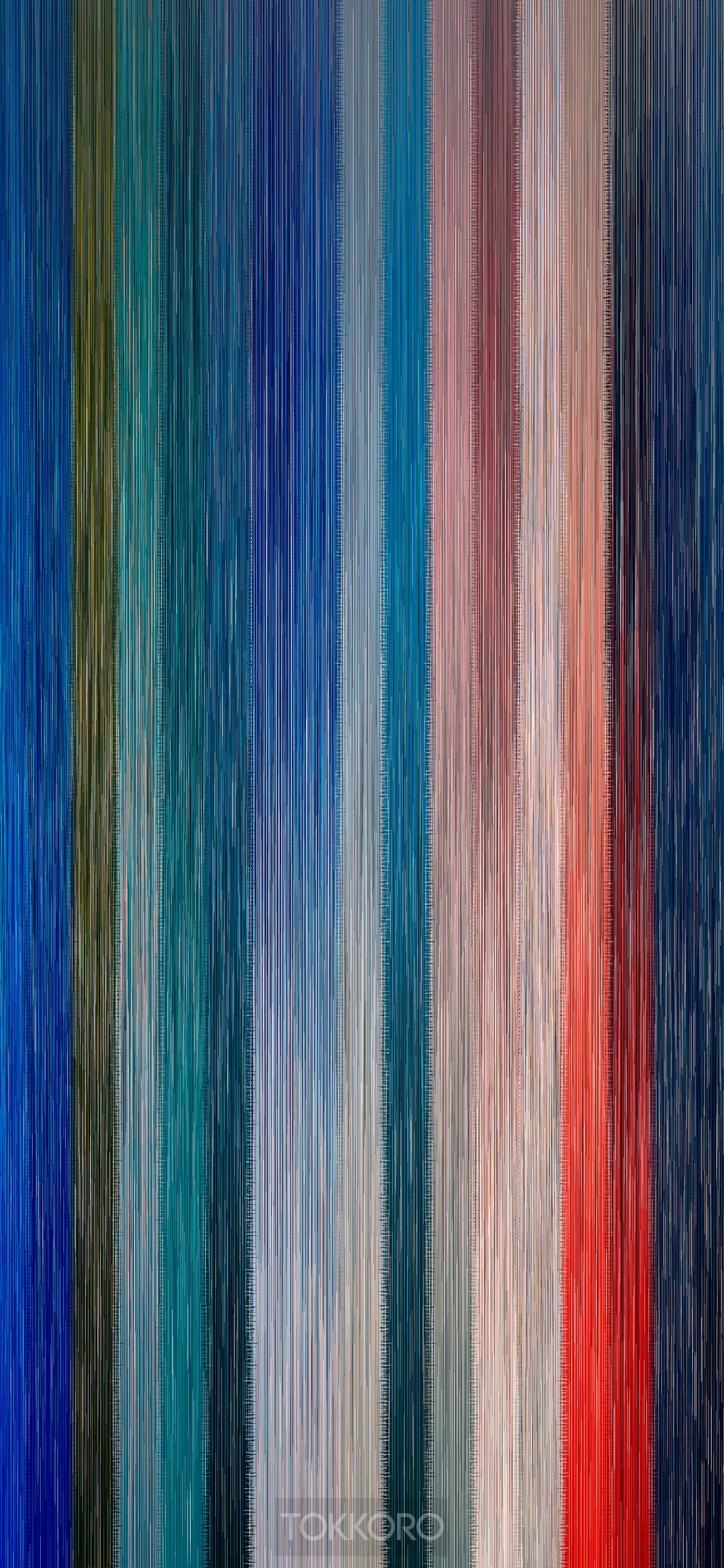 Abstract vertical stripes of various colors HD Phone Wallpaper
