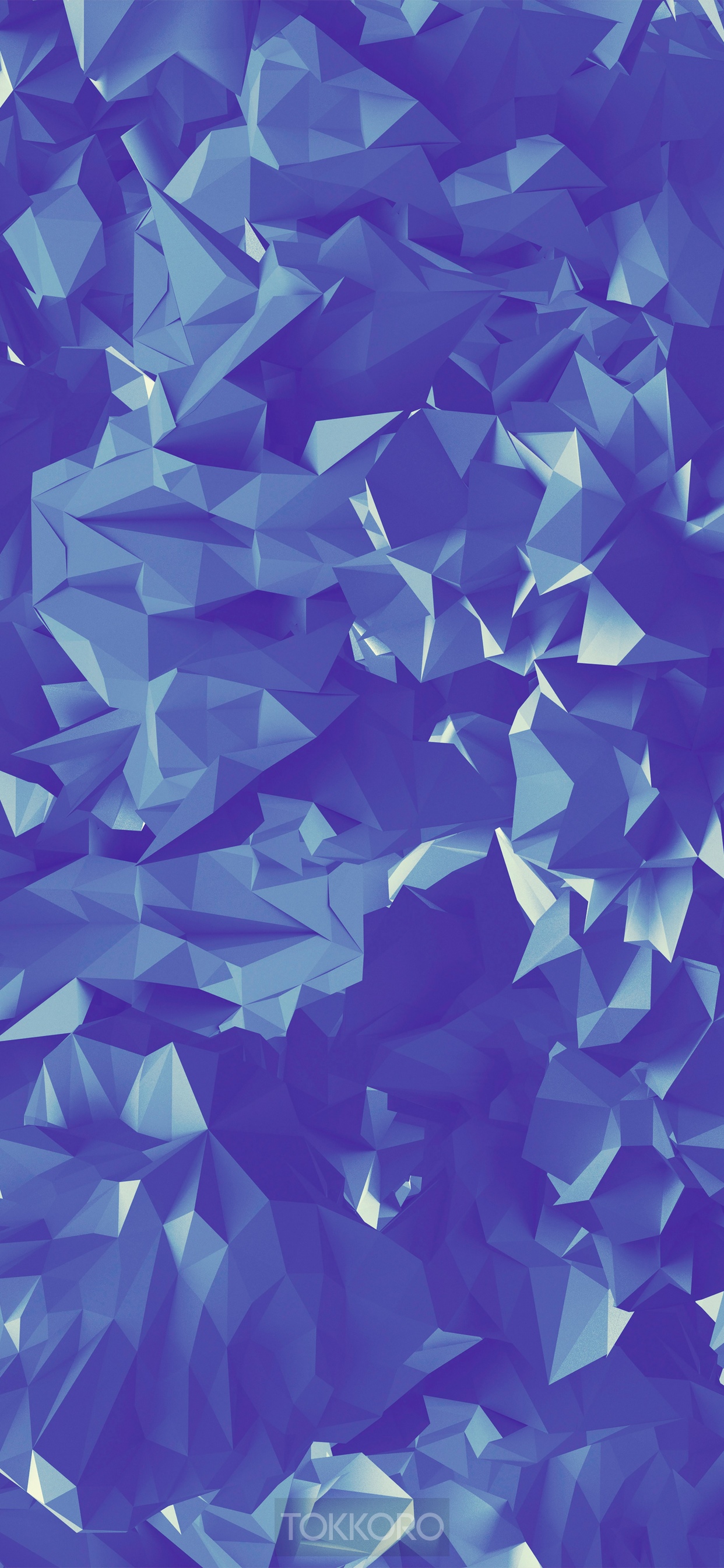 Abstract purple geometric low poly iPhone 11 Pro Max wallpaper HD Phone Wallpaper
