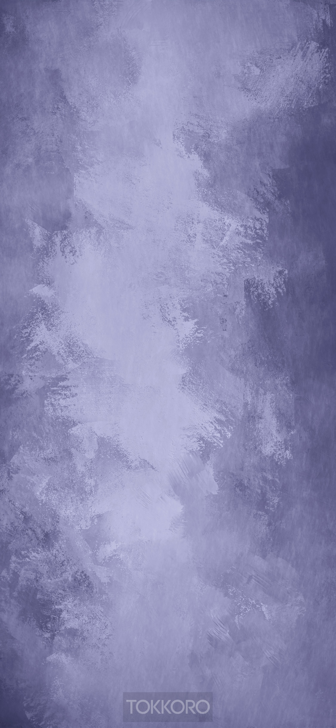 Abstract textured painting with purple and white brushstrokes HD Phone Wallpaper