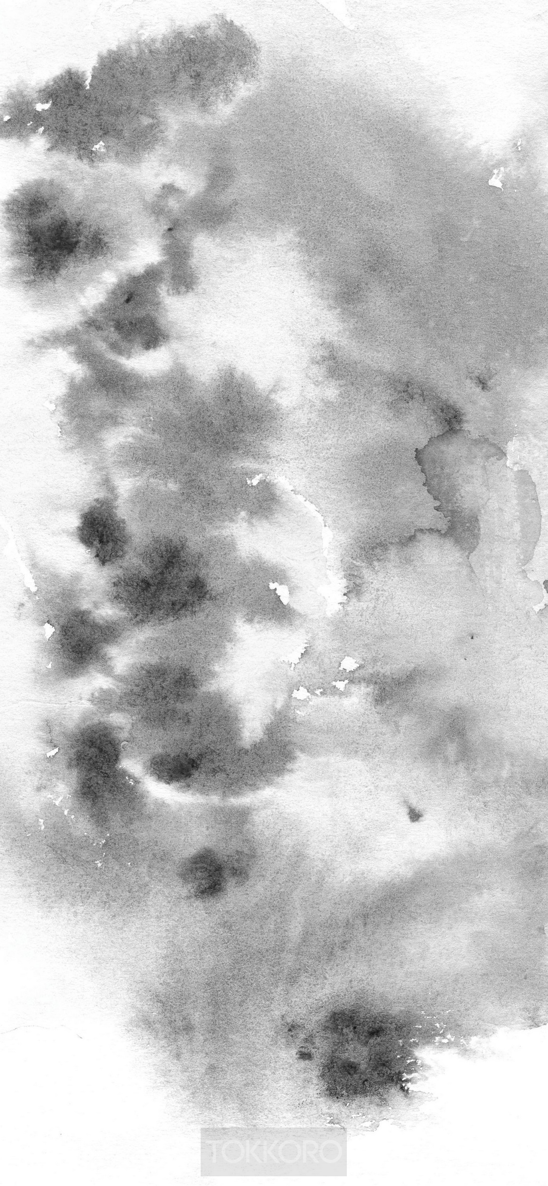 Abstract watercolor wash drawing HD Phone Wallpaper