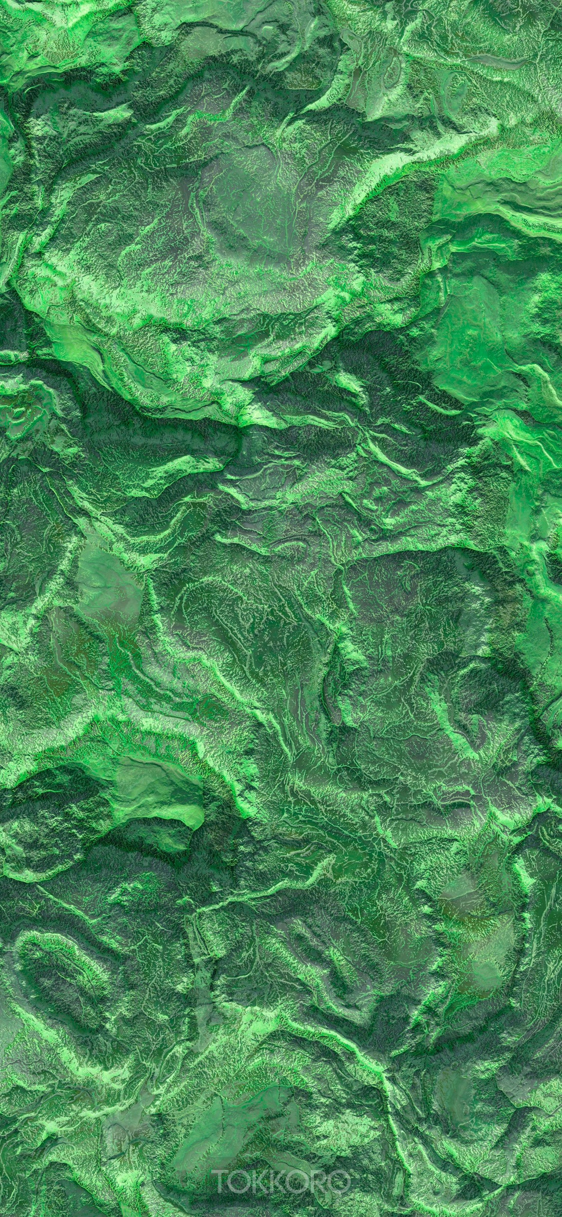 Green textured abstract background HD Phone Wallpaper