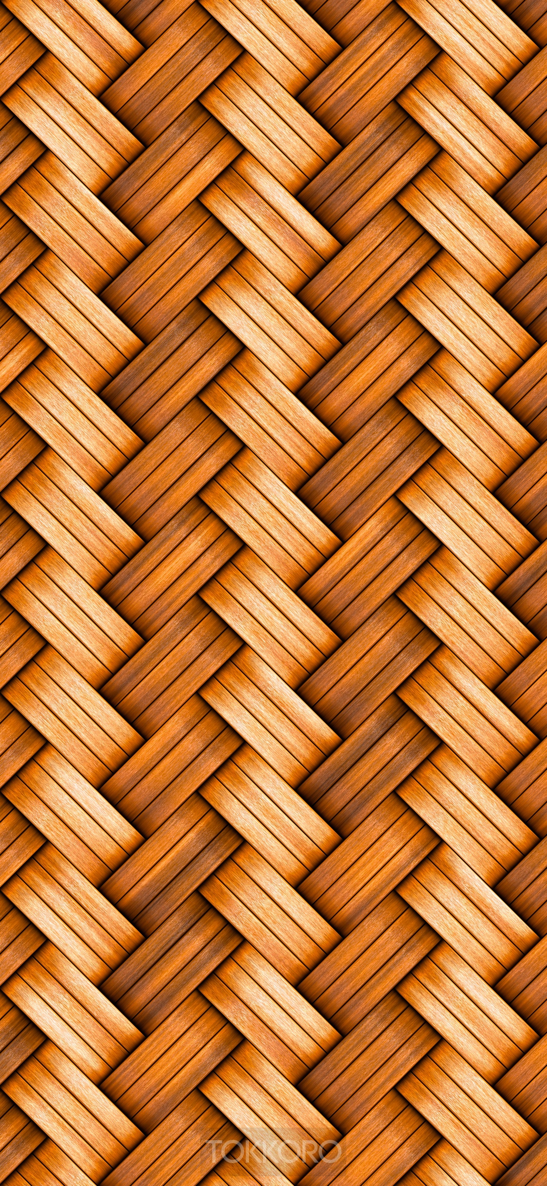 Woven wood pattern HD Phone Wallpaper