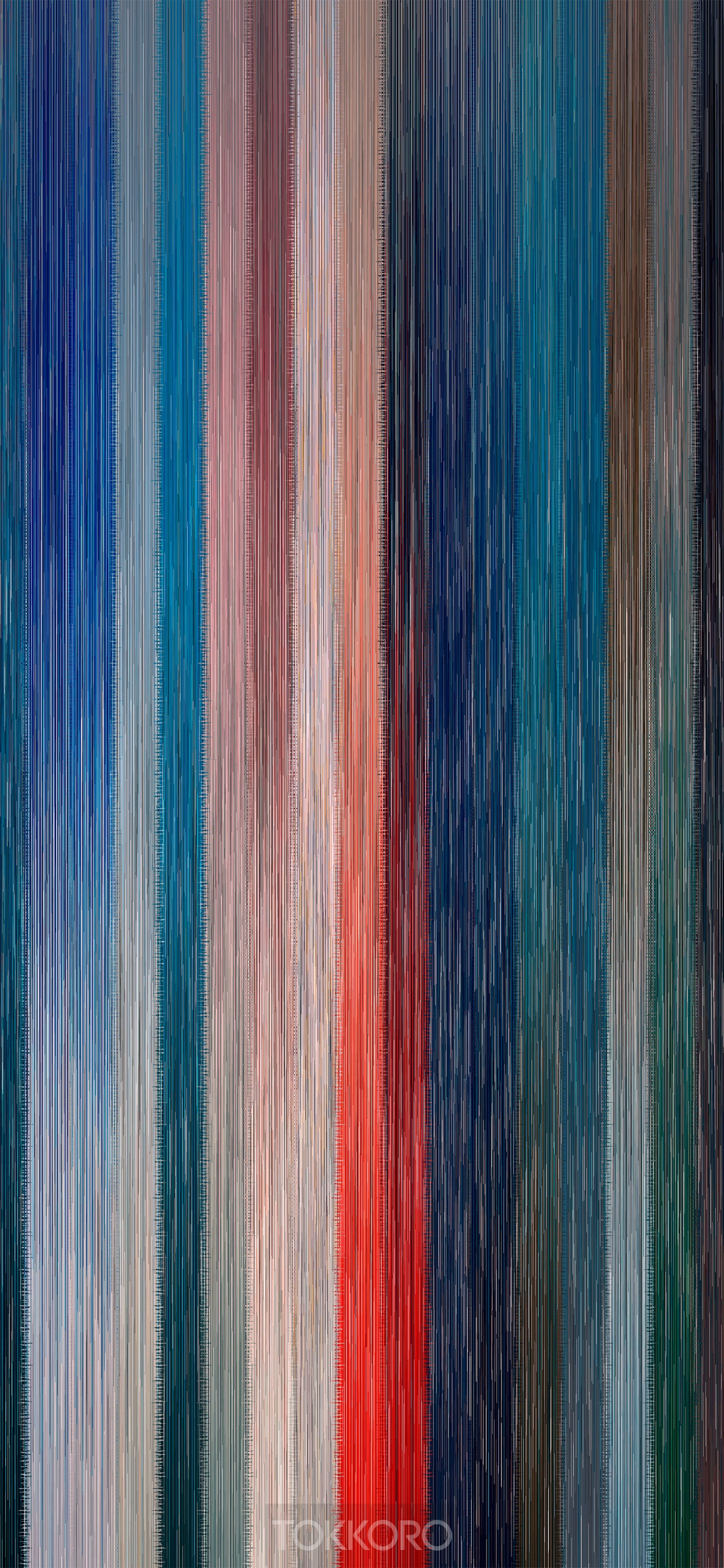 Vertical multicolor stripes abstract art HD Phone Wallpaper