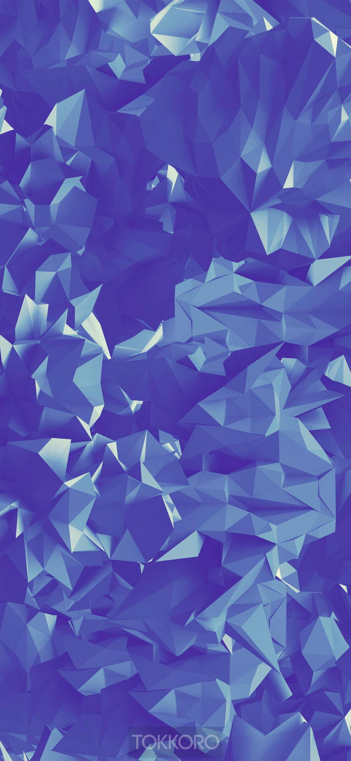 Abstract purple geometric low-poly pattern HD Phone Wallpaper