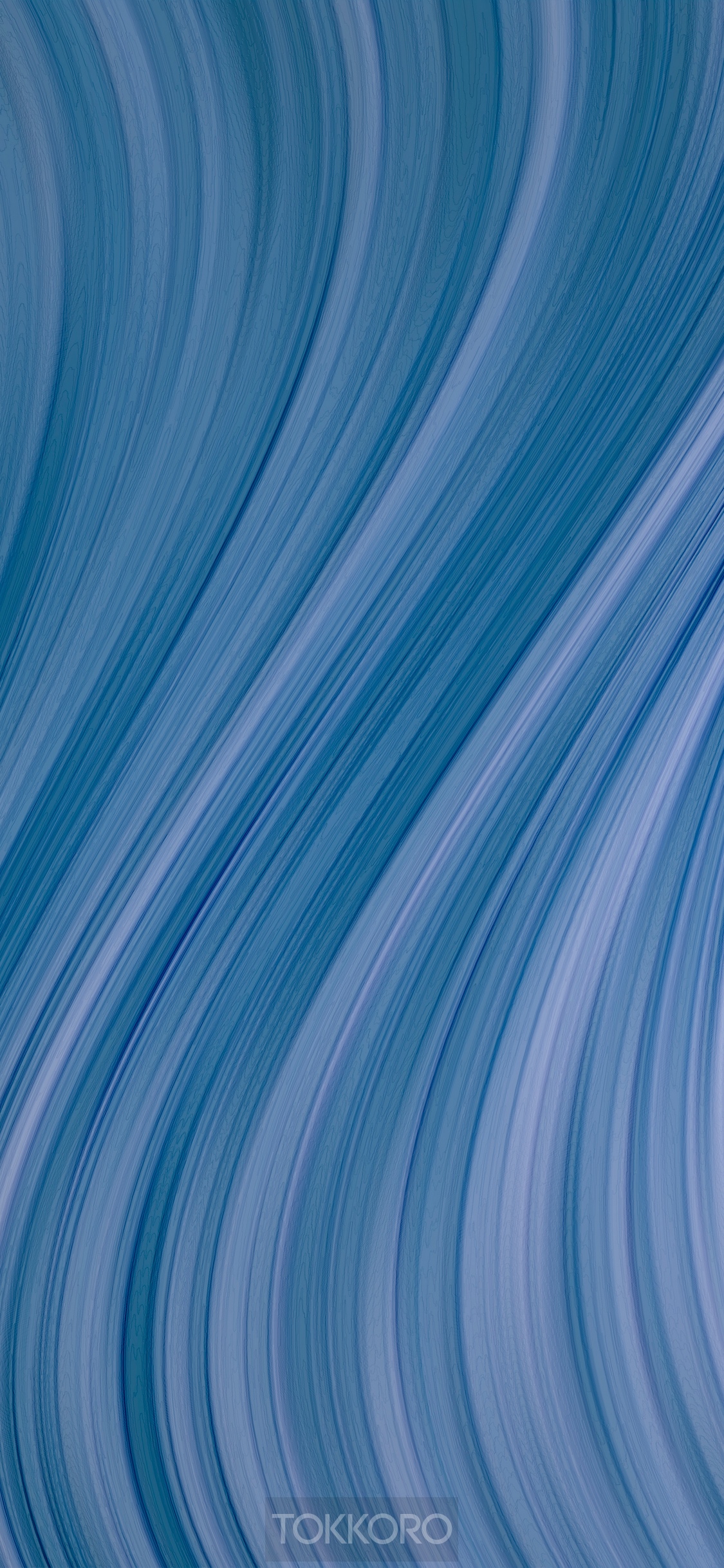 Abstract blue waves wallpaper HD Phone Wallpaper