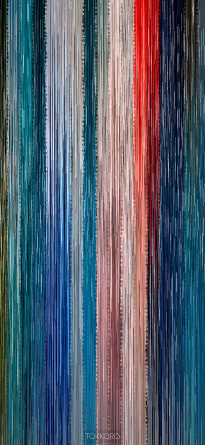 Vertical multicolor stripes abstract art HD Phone Wallpaper