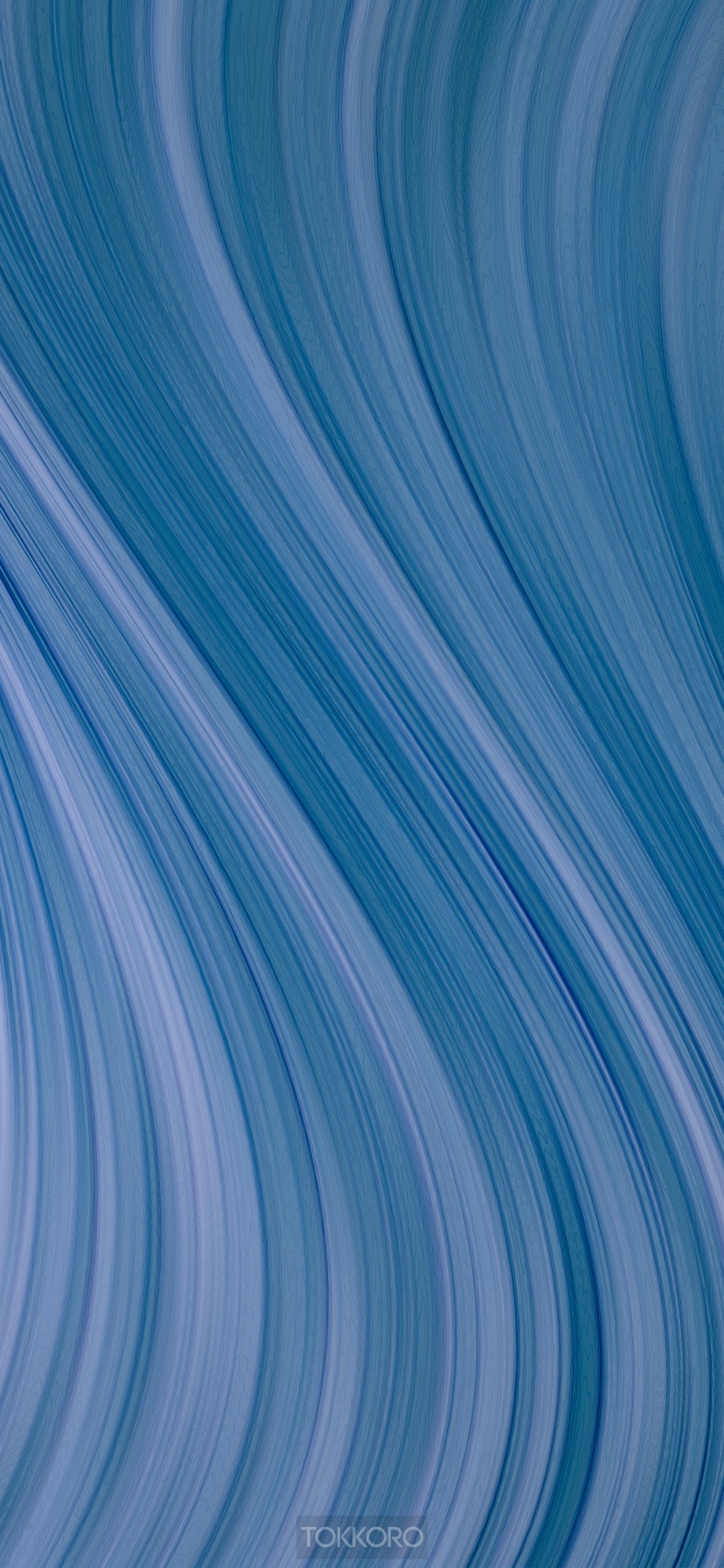 Abstract blue waves wallpaper HD Phone Wallpaper
